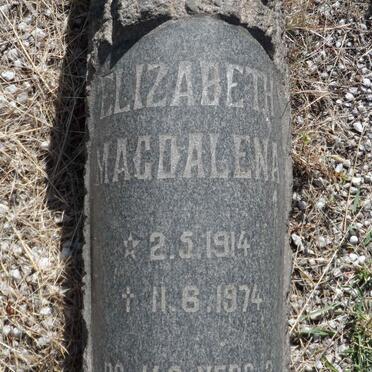 MIZEN Elizabeth Magdalena 1914-1974