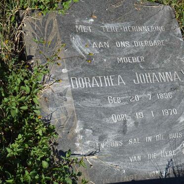 MULLER Dorathea Johanna W. 1896-1970