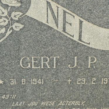 NEL Gert J.P. 1941-1970