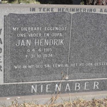 NIENABER Jan Hendrik 1915-1974