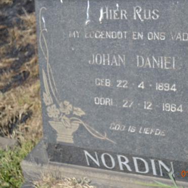 NORDIN Johan Daniel 1894-1964