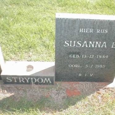 STRYDOM Susanna E. 1884-1985