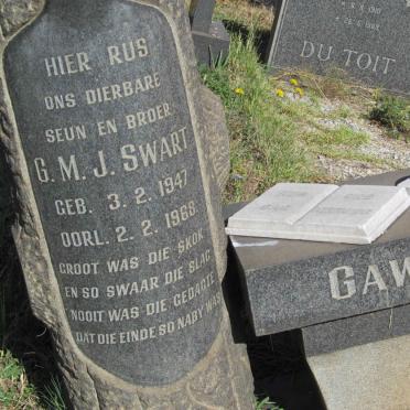 SWART G.M.J. 1947-1968