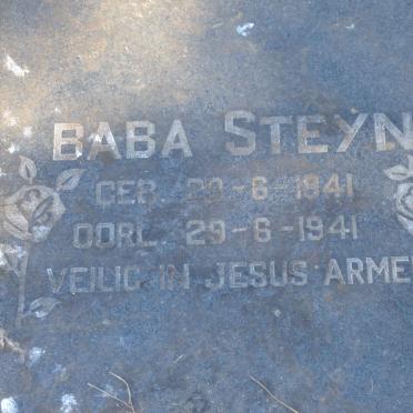STEYN Baba 1941-1941