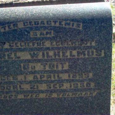 TOIT Sarel Wilhelmus, du 1899-1930