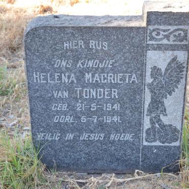 TONDER Helena Magrieta, van 1941-1941