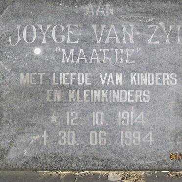 ZYL Joyce, van 1914-1994