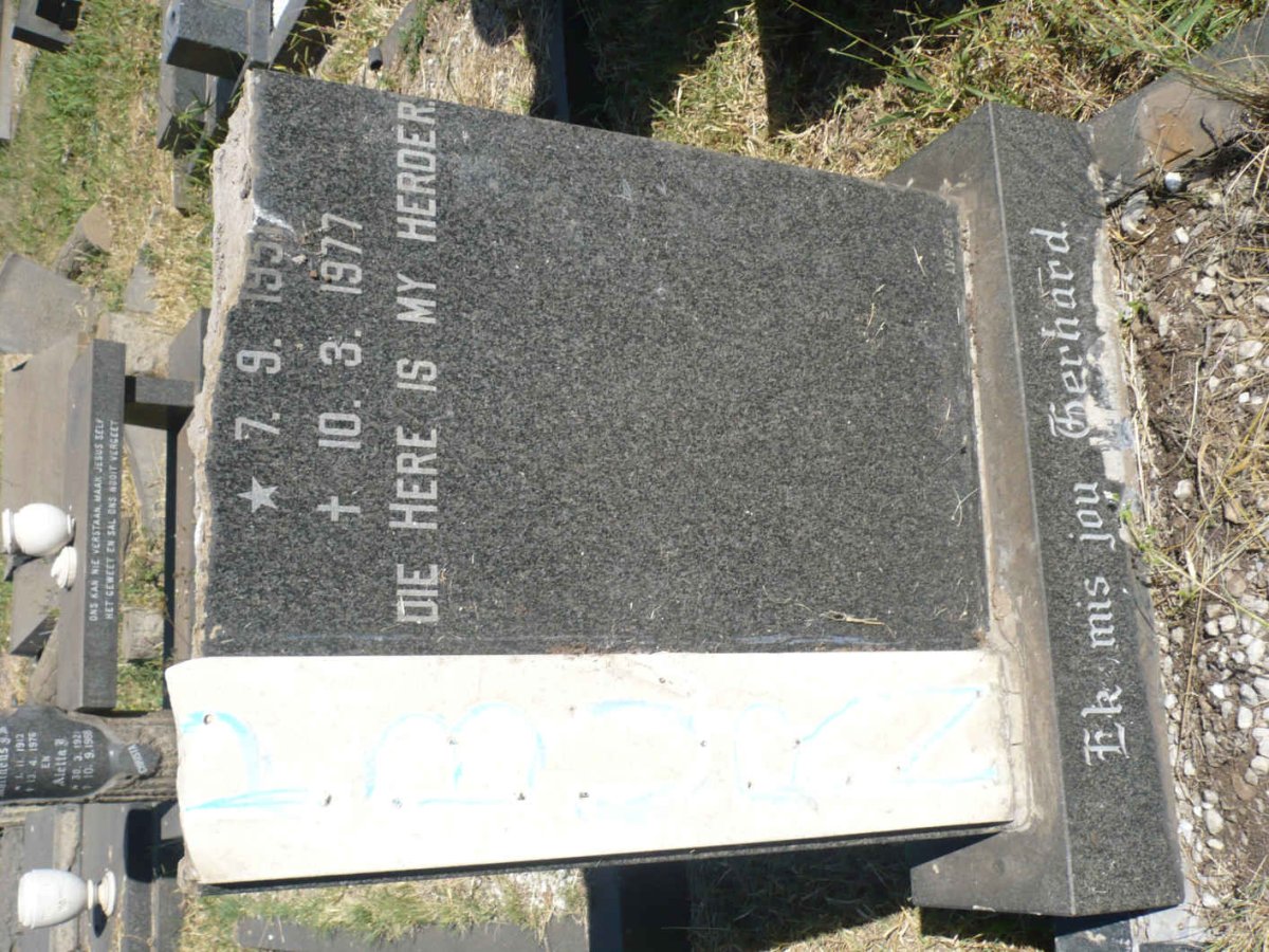 ? Gerhardus Harnoldus 1957-1977