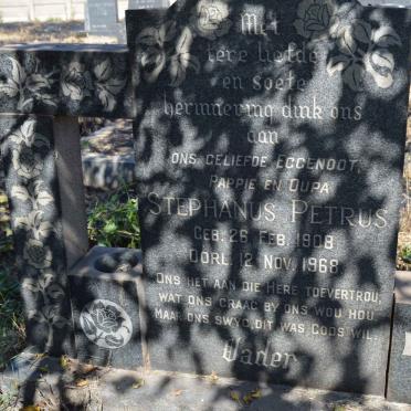 ? Stephanus Petrus 1908-1968