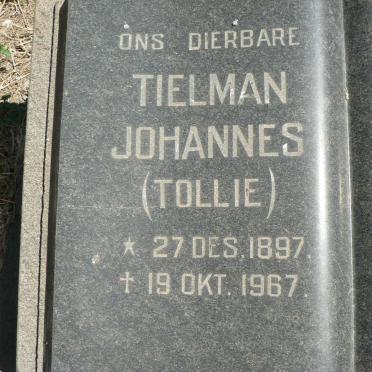 ? Tielman Johannes 1897-1967