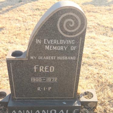 ANNANDALE Fred 1900-1972