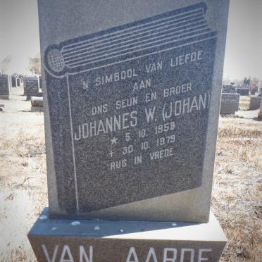 AARDE Johannes W., van 1959-1979