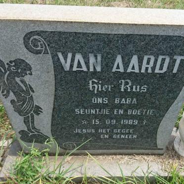AARDT, van 1989-1989
