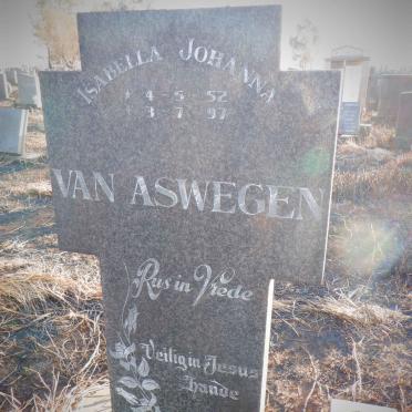 ASWEGEN Isabella Johanna, van 1952-1997