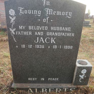 ALBERTS Jack 1935-1998 