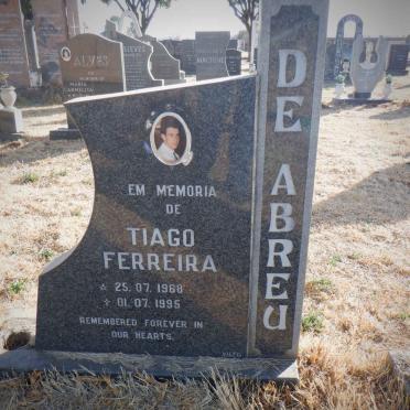 ABREU Tiago Ferreira, de 1968-1995