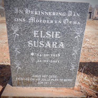 BADENHORST Elsie Susara 1918-2011
