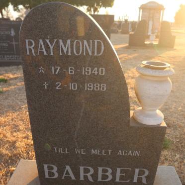 BARBER Raymond 1940-1988