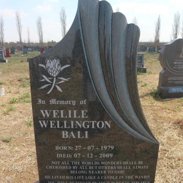 BALI Welile Wellington 1979-2009