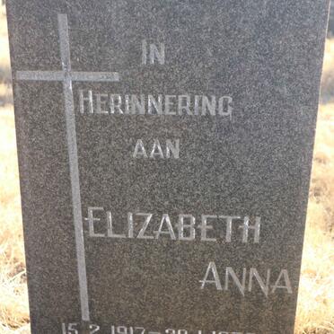 BARTON Elizabeth Anna 1917-1975