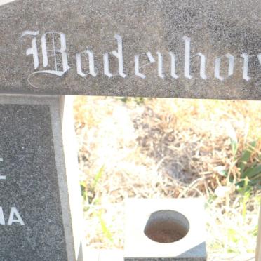 BADENHORST Johannes Urbanus 1915-1996 &amp; Constance Maria Johanna 1915-1977