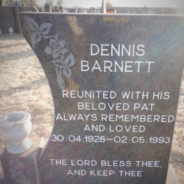 BARNETT Dennis 1928-1993