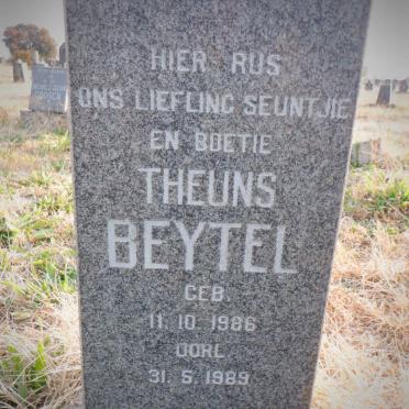 BEYTEL Theuns 1986-1989