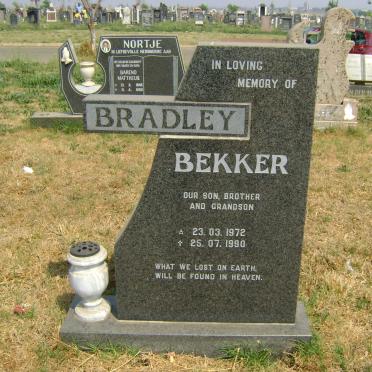 BEKKER Bradley 1972-1990