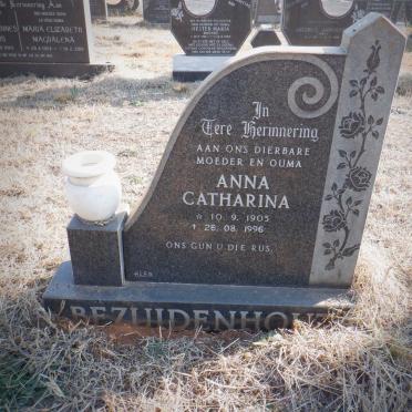 BEZUIDENHOUT Anna Catharina 1905-1996