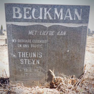 BEUKMAN Theunis Steyn 1967-1991
