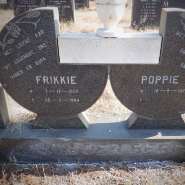 BERG Frikkie, van den 1928-1984 &amp; Poppie 1929-