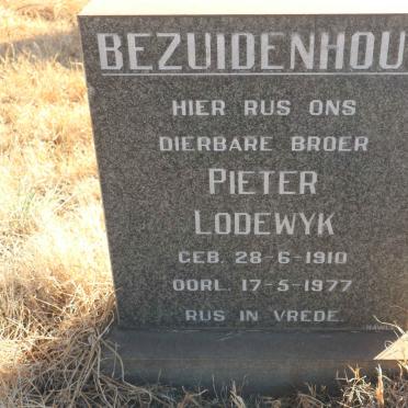 BEZUIDENHOUT Pieter Lodewyk 1910-1977
