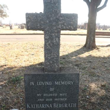 BERGRATH Katharina 1929-1969