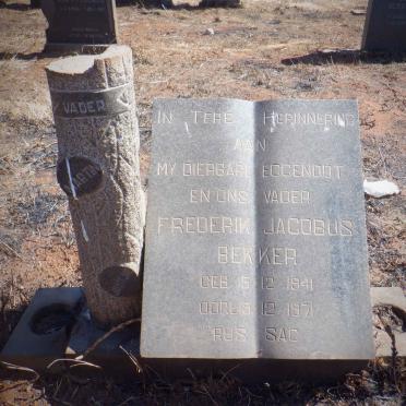 BEKKER Frederik Jacobus 1941-1971