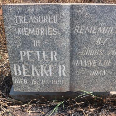 BEKKER Peter -1991