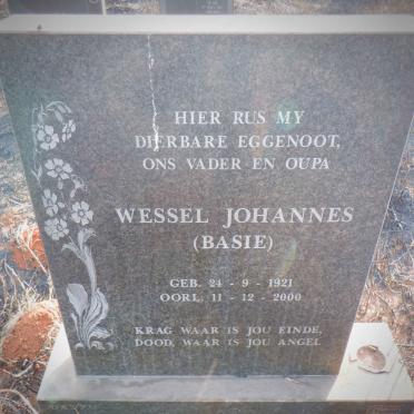 BEUKES Wessel Johannes 1921-2000