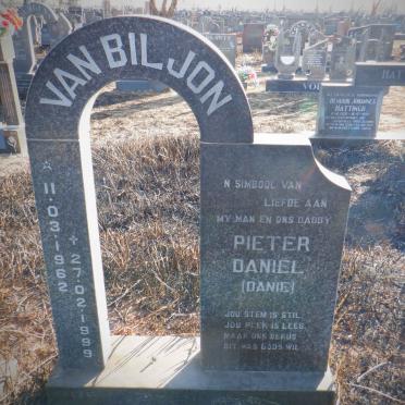 BILJON Pieter Daniel, van 1962-1999
