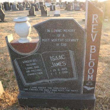 BLOOM Isaac James 1929-2001