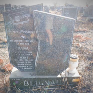 BLIGNAUT Dana 1956-2002