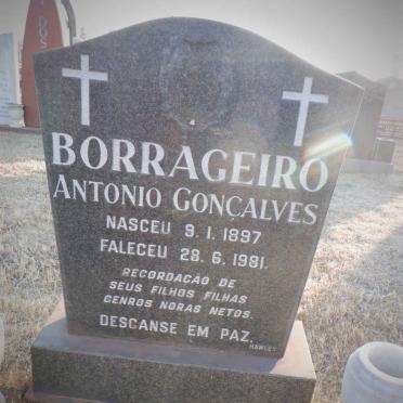 BORRAGEIRO Antonio Goncalves 1897-1981