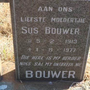 BOUWER Sus 1913-1977