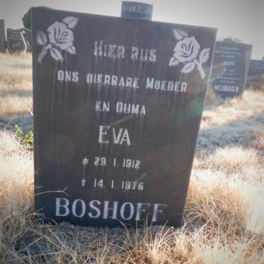 BOSHOFF Eva 1912-1976