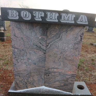 BOTHMA Dutch 1919-2011 &amp; Phyl 1927-1998 