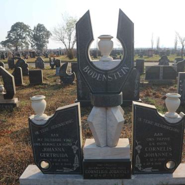 BODENSTEIN Cornelis Johannes 1910-1998 & Johanna Gertruida 1913-1989 :: BODENSTEIN Cornelius Johannes 1937-1992
