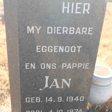 BOTHMA Jan 1940-1974 &amp; Chrissie 1946-2009