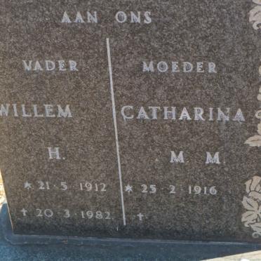 BOSMAN Willem H. 1912-1982 &amp; Catharina M.M. 1916-