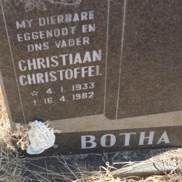 BOTHA Christiaan Christoffel 1933-1982