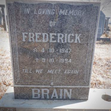 BRAIN Frederick 1947-1994