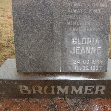 BRUMMER Gloria Jeanne 1949-1997