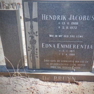 BRUYN Hendrik Jacobus, de 1908-1973 &amp; Edna Emmerentia 1917-1999